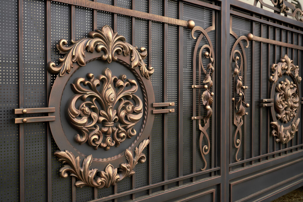 Modern Beautiful Gate With Different Forged Patter 2025 03 25 04 34 38 Utc 1024x683